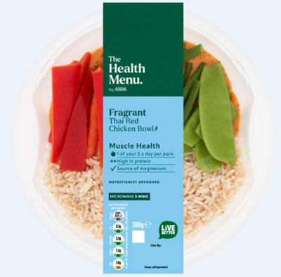 Thai Red chicken bowl